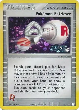 Team Rocket Returns Pokemon Retriever #84/109 reverse holo